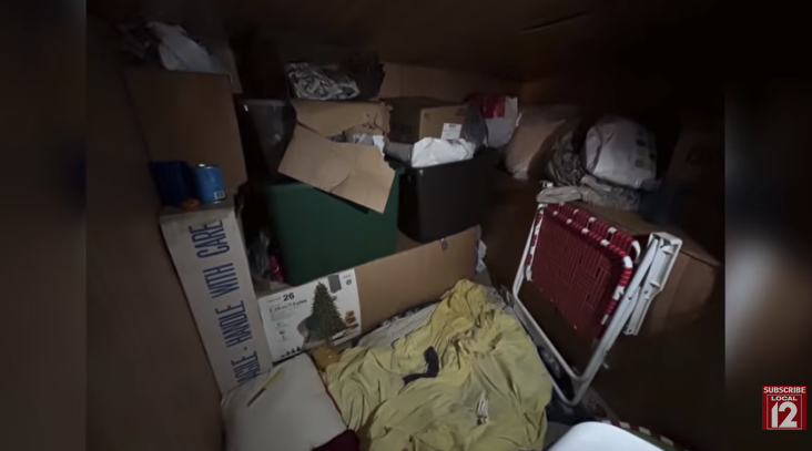 Intruder in basement